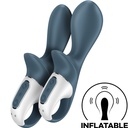 SATISFYER - BOOTY DE BOMBA DE AR 2 CINZA ESCURO