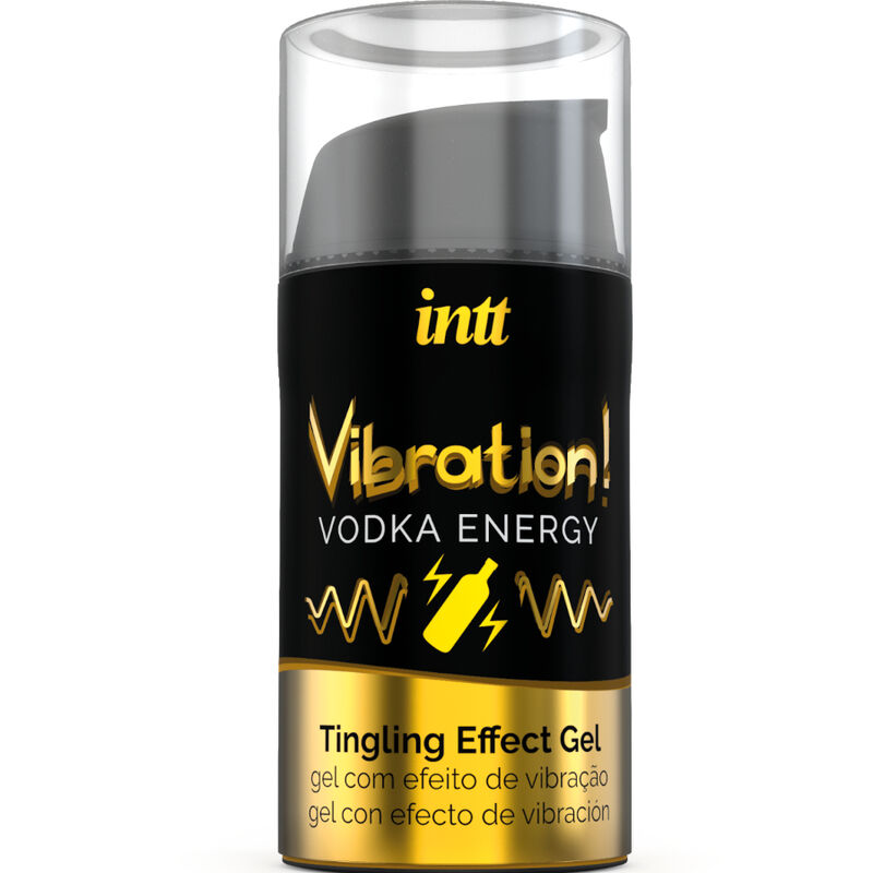 INTT - PODEROSO ESTIMULANTE ÍNTIMO GEL VIBRATÓRIO LÍQUIDO VODKA 15ML