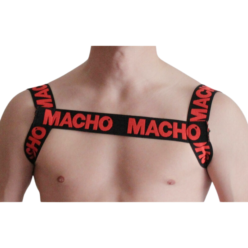 MACHO - ARNÊS VERMELHO