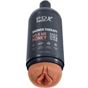 PDX PLUS - STROKER MASTURBADOR DISCRETO DESIGN DE GARRAFA MILK ME HONEY CANDY SHAMPOO