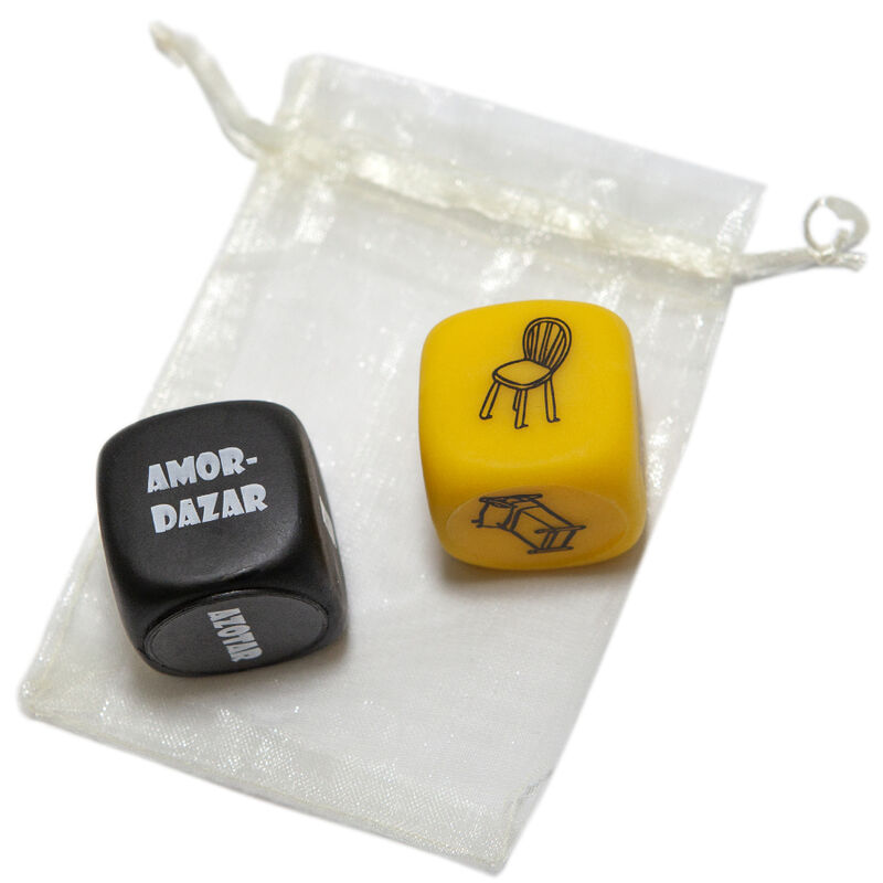 DIABLO PICANTE - SACO DE JOGO COM DADOS DE SADO 3 MM x 3 MM + DADOS DE ITEM