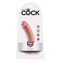 KING COCK - 6 CARNE DE DILDO 15.2 CM