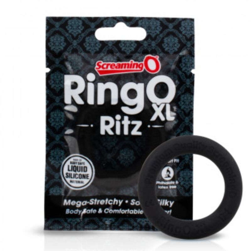 SCREAMING O - RINGO RITZ XL ANEL PRETO