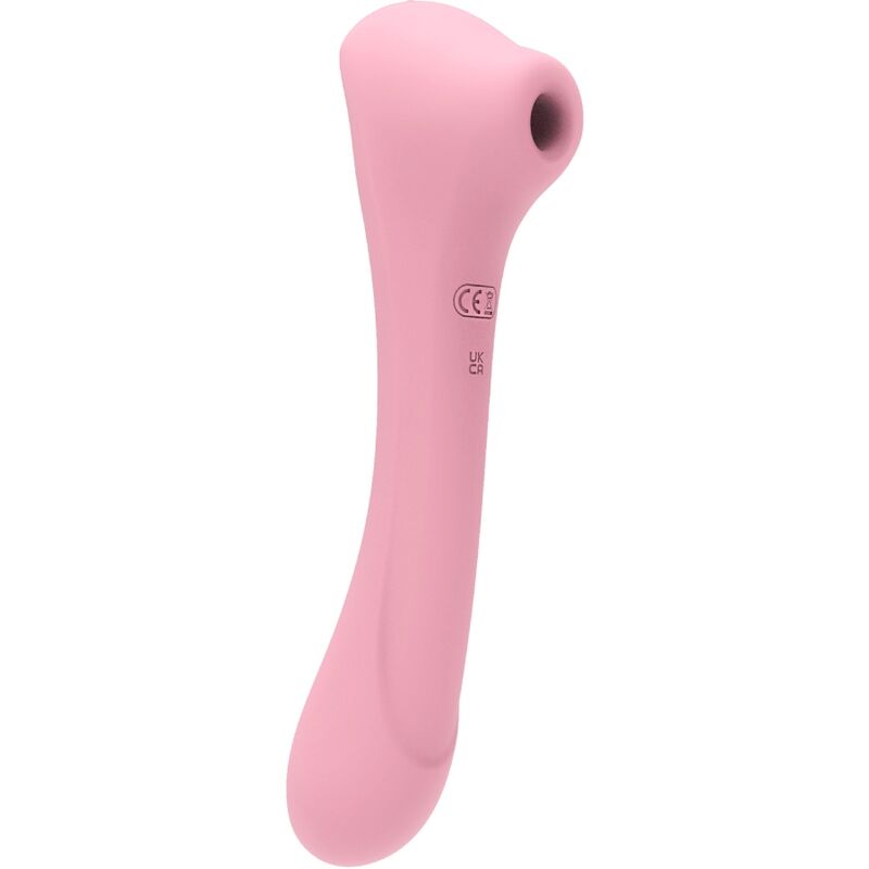 FEMINTIMATE - MASSAGER DAISY SUCÇÃO E VIBRADOR ROSA