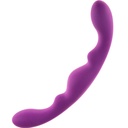 ALIVE - LUNA DILDO DUPLA PENETRAÇÃO VIOLETA SILICONE 25 CM