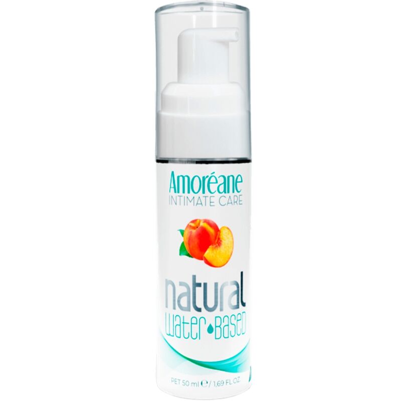 AMOREANE - LUBRIFICANTE À BASE DE ÁGUA PÊSSEGO 50 ML