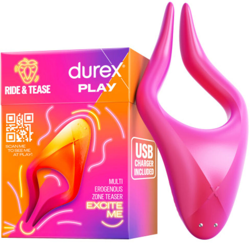 DUREX - BRINQUEDO MULTI-ESTIMULADOR RIDE & TEASE