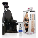 FLESHLIGHT - MIA MALKOVA VAGINA LVL UP + LANÇAMENTO UNIVERSAL + LUBRIFICANTE AQUA QUALITY 50 ML