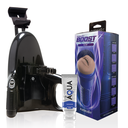 FLESHLIGHT - BLOW LM FLESH RP + LANÇAMENTO UNIVERSAL + LUBRIFICANTE AQUA QUALITY 50 ML