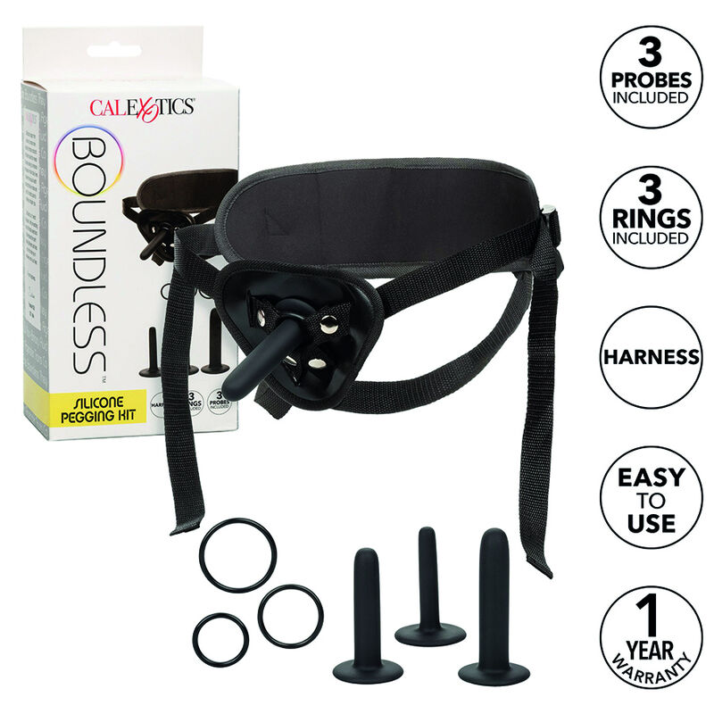 CALIFORNIA EXOTICS - BOUNDLESS KIT DE PEGAO DE SILICONE