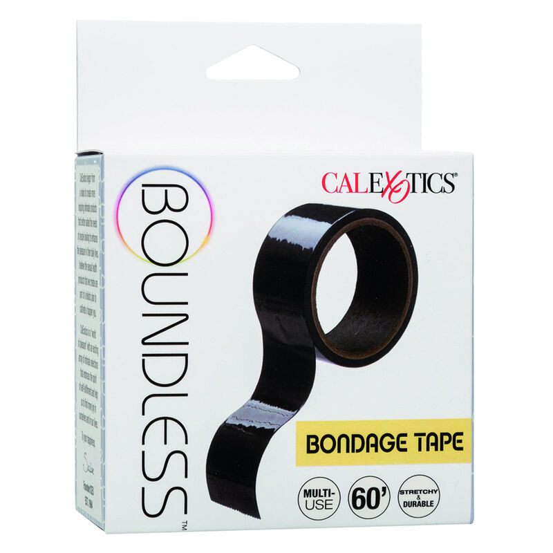 CALIFORNIA EXOTICS - BOUNDLESS FITA DE BONDAGE PRETA