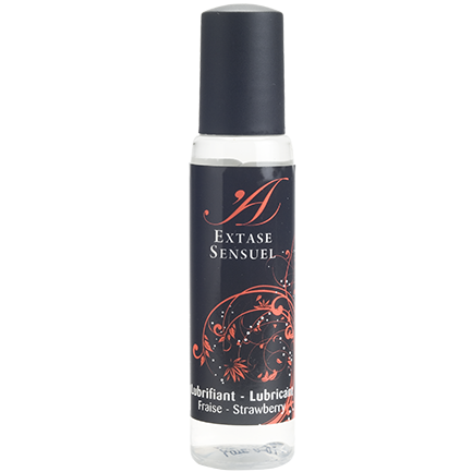 EXTASE SENSUAL - LUBRIFICANTE DE VIAGEM MORANGO 35 ML