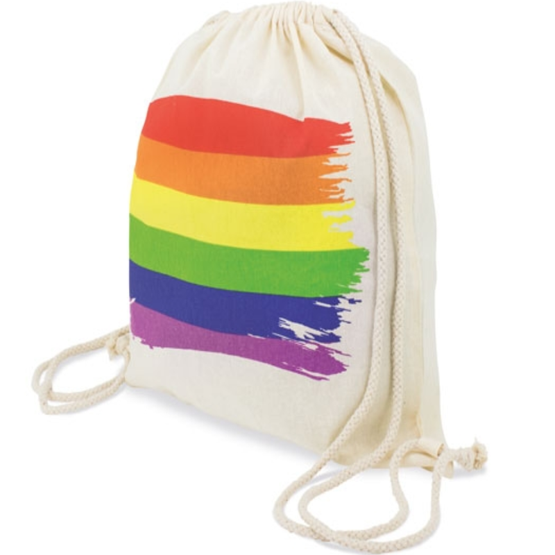 ORGULHO - MOCHILA DE ALGODÃO BANDEIRA LGBT