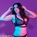 CALIFORNIA EXOTICS - EUPHORIA PLUS SIZE HALTER FIVELA ARNÊS PRETO