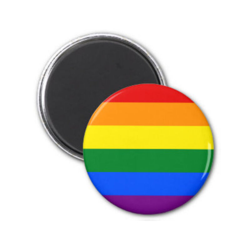 ORGULHO - ÍMÃ DA BANDEIRA LGBT