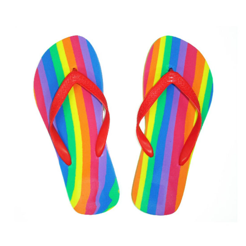 PRIDE - LGBT FLAG FLIP FLOPS 44-45 EUR