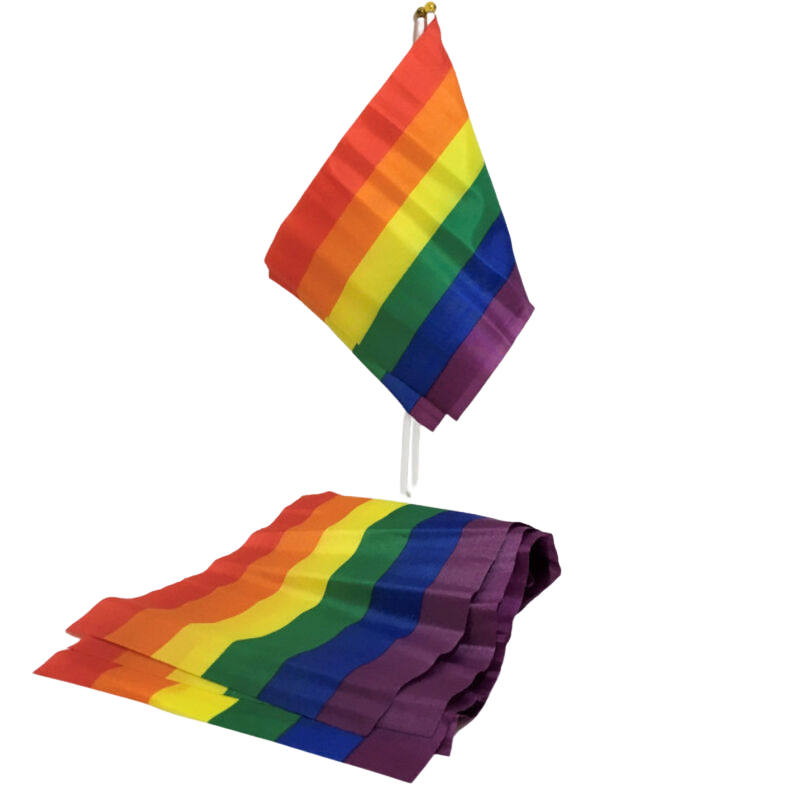 ORGULHO - BANDEIRA PEQUENA BANDEIRA LGBT