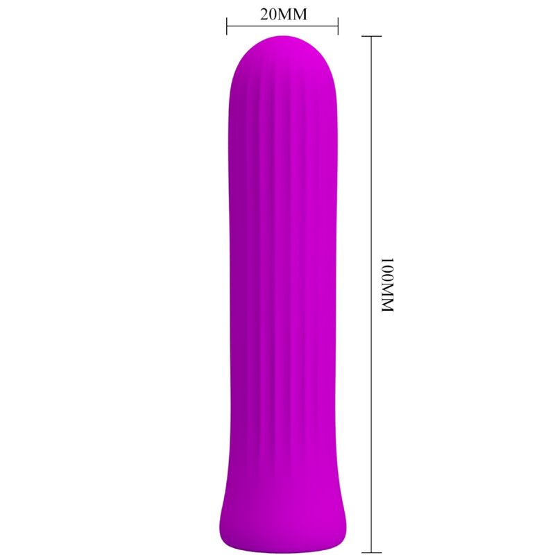 PRETTY LOVE - VIBRADOR ESTIMULADOR BLANCHE ROSA