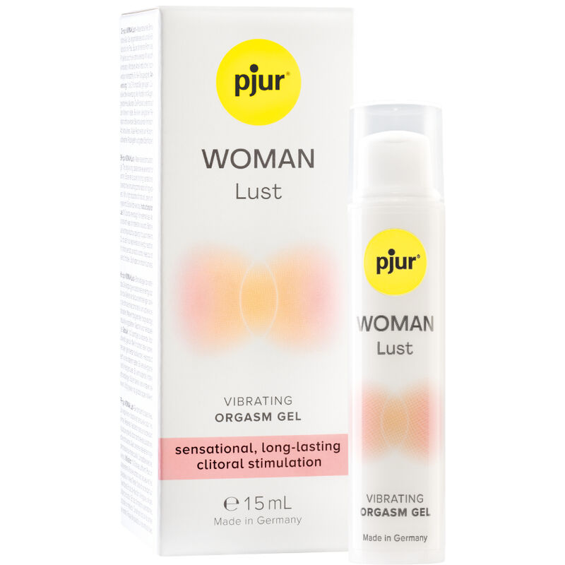 PJUR - GEL VIBRANTE WOMAN LUST PARA ORGASMO 15 ML