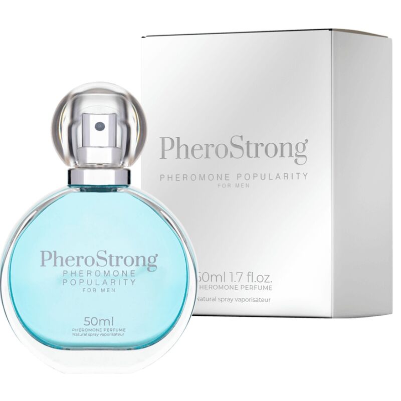 PHEROSTRONG - PERFUME DE FEROMÔNIOS POPULARIDADE PARA HOMENS 50 ML