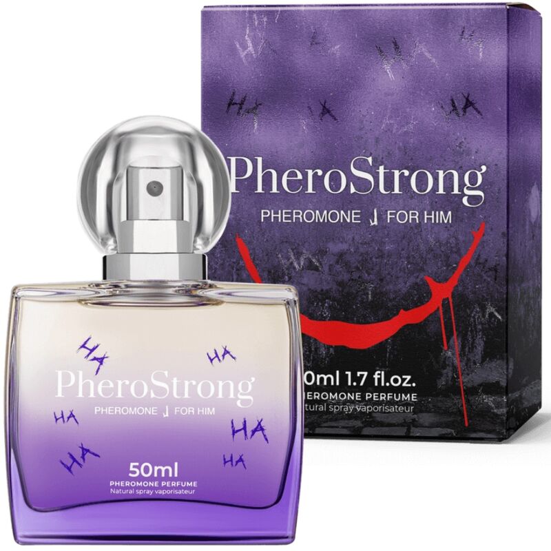 PHEROSTRONG - PERFUME DE FEROMONAS J PARA ELE 50 ML