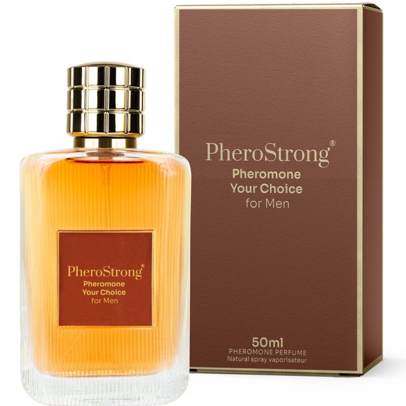 PHEROSTRONG - PERFUME DE FEROMONAS SUA ESCOLHA PARA HOMEM 50 ML