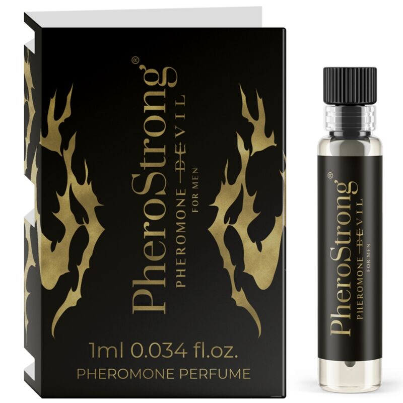 PHEROSTRONG - PERFUME DE FEROMÔNIOS DEVIL PARA HOMEM 1 ML