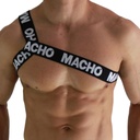 MACHO - ARNÊS ROMANO BRANCO S/M