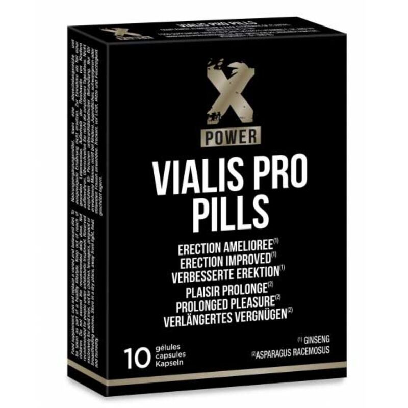 X POWER - VIALIS PRO EREÇÃO MELHORADA 10 COMPRIMIDOS