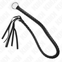 KINK - CHICOTE DE SERPENTE COM ANEL DE MÃO PRETO 65 CM