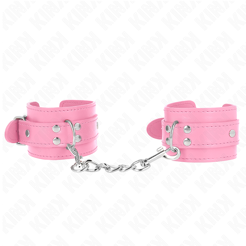 KINK - PULSO SIMPLES ROSA AJUSTÃVEL 20-23 CM X 5,5 CM