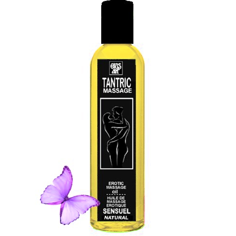 EROS-ART - ÓLEO DE MASSAGEM TNTRICA NATURAL E AFRODISÍACO NEUTRO 200 ML