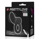 PRETTY LOVE - ANEL VIBRADOR COBRA PRETO