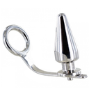 METAL HARD - ANEL DE AO COM PLUG ANAL 45 X 45MM