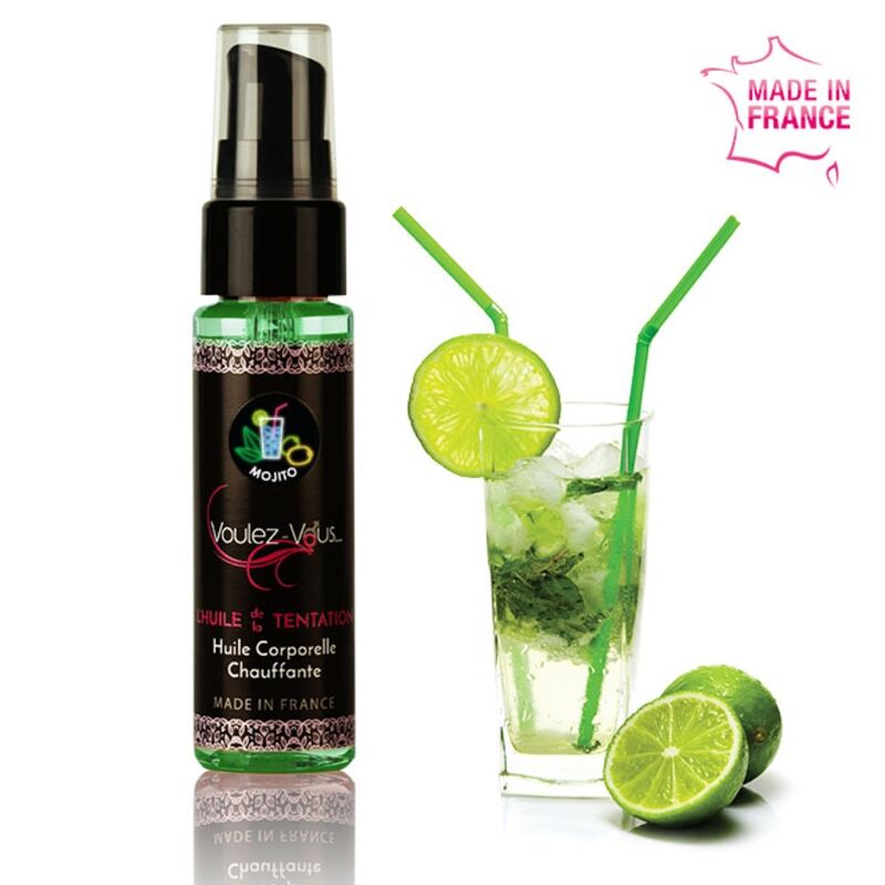 VOULEZ-VOUS - ÓLEO CORPORAL DE AQUECIMENTO MOJITO 35 ML