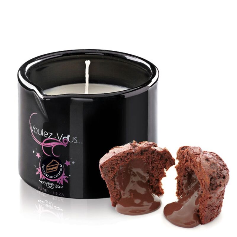 VOULEZ-VOUS - VELA DE MASSAGEM FONDANT DE CHOCOLATE 180 ML