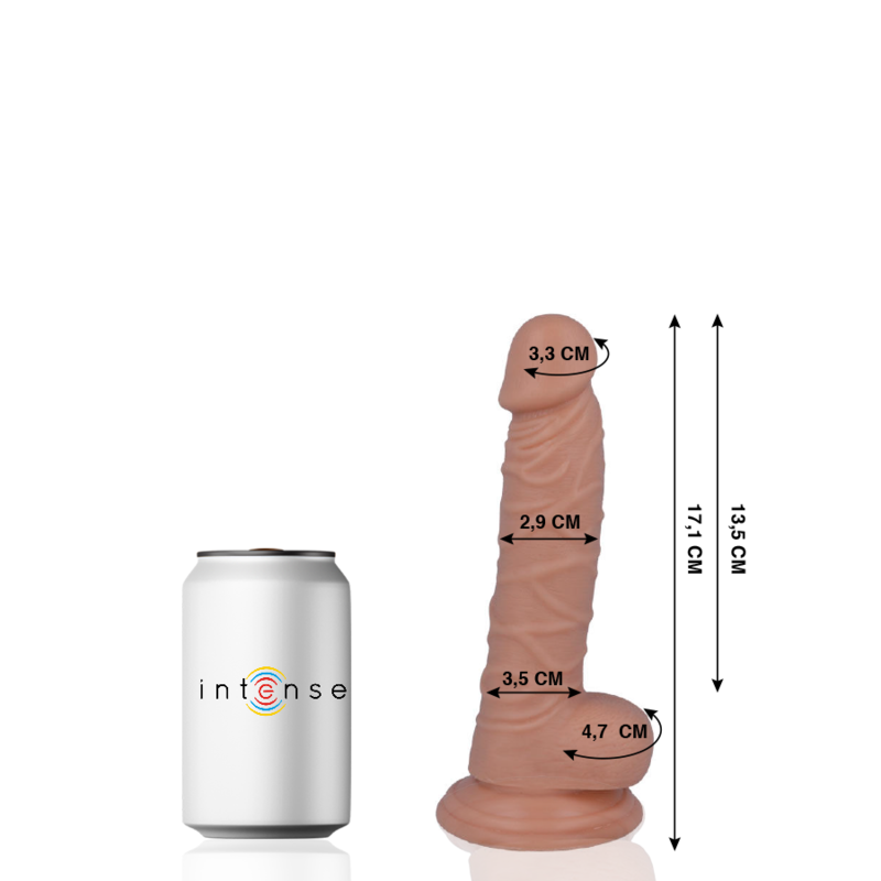 MR INTENSE - 7 REALISTIC COCK 17.1 -O- 2.9cm