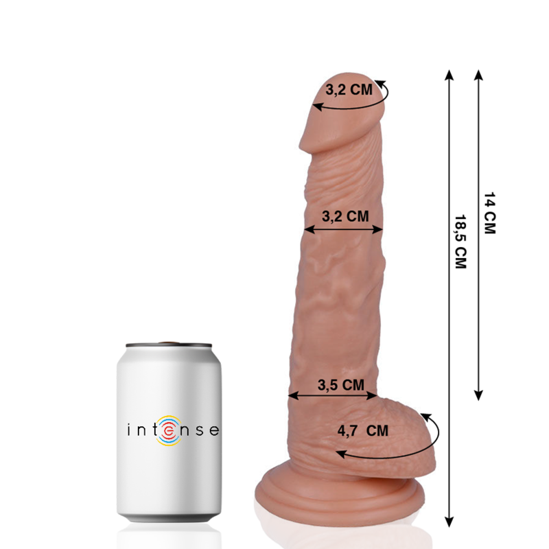 MR INTENSE - 13 REALISTIC COCK 18,5 -O- 3,2cm