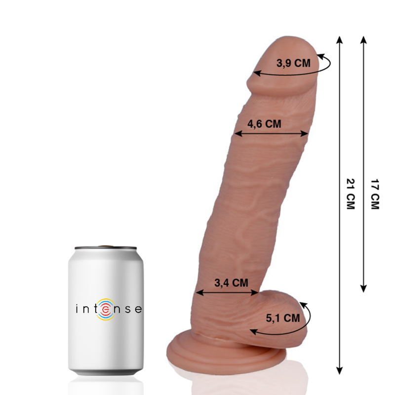 MR INTENSE - 24 REALISTIC COCK 21 CM -O- 4.6CM