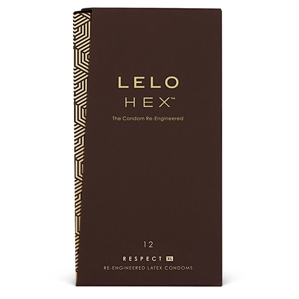 LELO - HEX PRESERVATIVOS RESPEITO XL 12 PACK