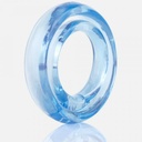 SCREAMING O - RING O2 DUPLO PÊNIS E TESTÍCULOS ANEL AZUL