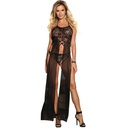 SUBBLIME DRESSES - VESTIDO TOP E THONG SET PRETO L / XL