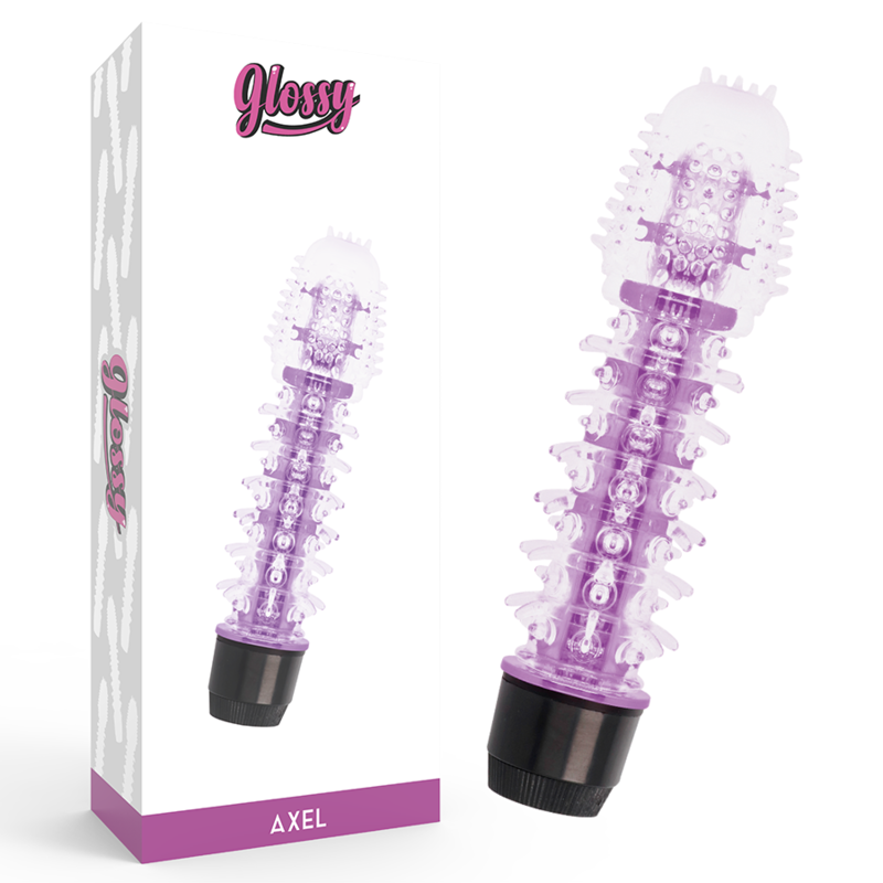 GLOSSY - VIBRADOR AXEL ROXO