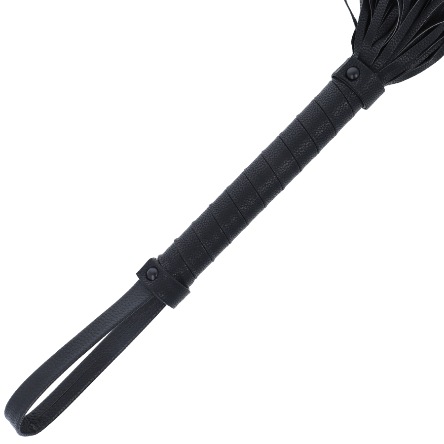 DARKNESS - FLOGGER PRETO 42CM COURO