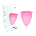 STERCUP - COPO MENSTRUAL DE SILICONE FDA TAMANHO L ROSA