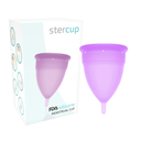 STERCUP - COPO MENSTRUAL DE SILICONE FDA TAMANHO L LILAC