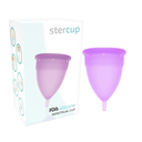 STERCUP - COPO MENSTRUAL DE SILICONE FDA TAMANHO S LILAC