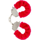 TOYJOY - FURRY FUN CUFFS BONDAGE VERMELHO