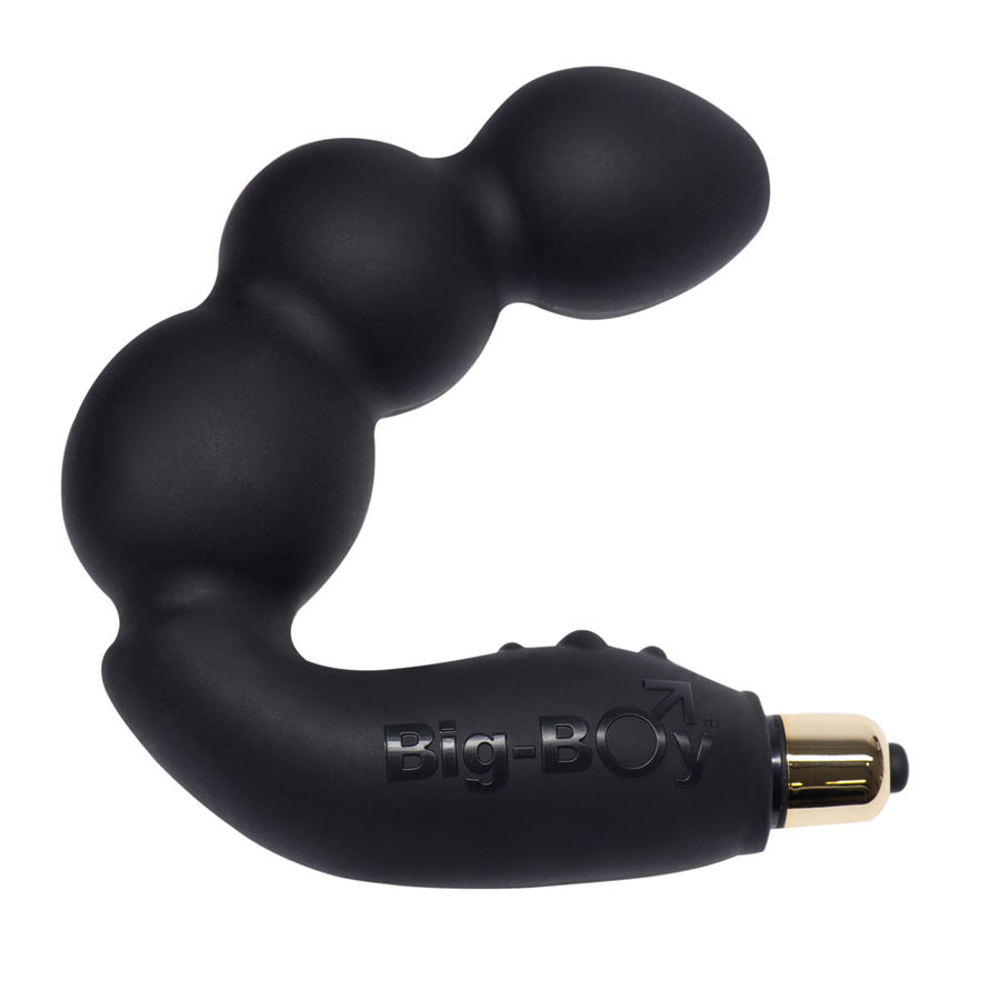 ROCKS-OFF - ESTIMULADOR BIG-BOY 7V MASCULINO G-SPOT PRETO