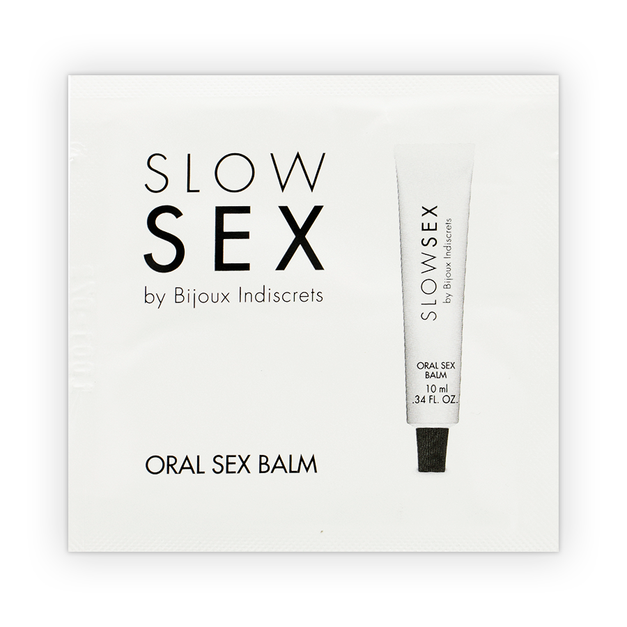 BIJOUX - SLOW SEX BALM PARA SEXO ORAL DOSE ÚNICA